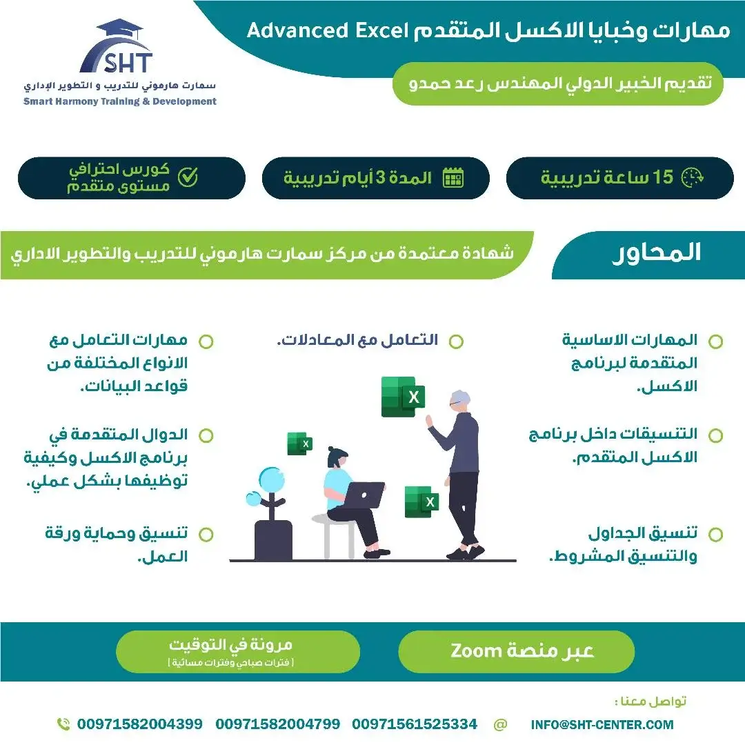 مهارات وخبايا الاكس المتقدم Advanced Excel