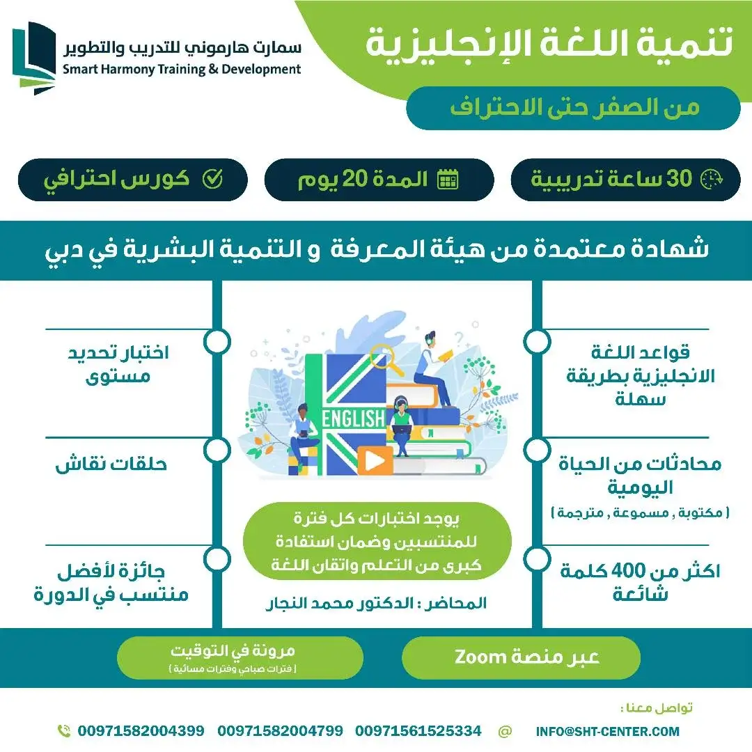 تنمية اللغة الانجليزية